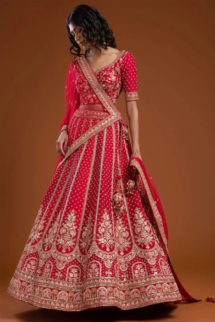 Embroidered Lehengas  festive wear for women
