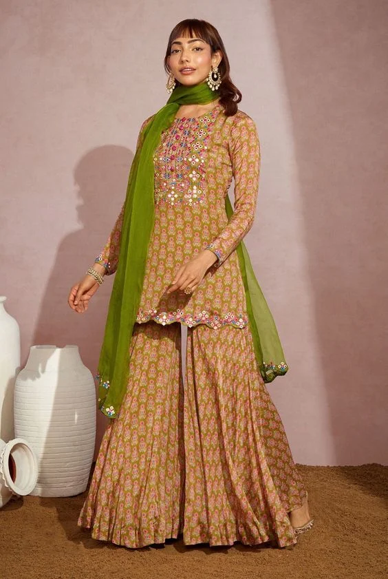 Palazzo Salwar Suits ethnic wear outfit ideas