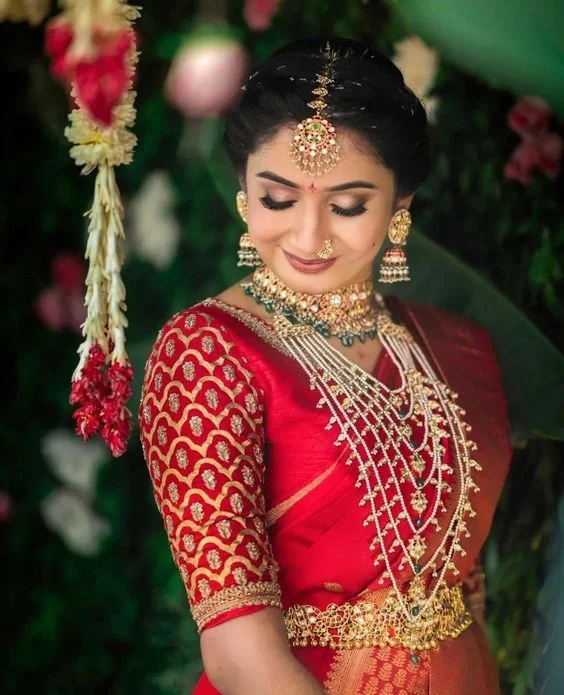 Kanjeevaram Wedding Blouse Designs