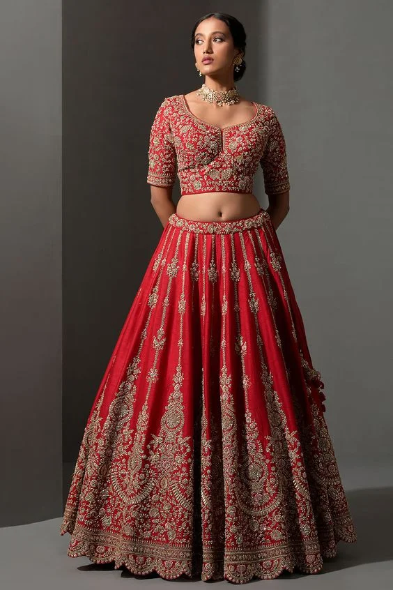 Embroidered Lehengas