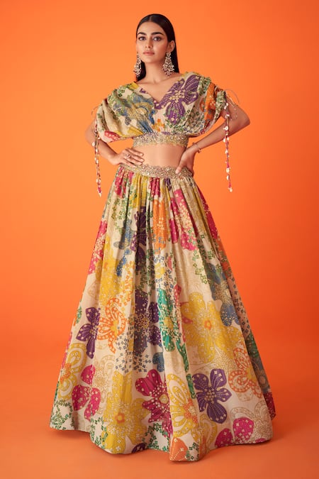 Floral Printed Lehengas