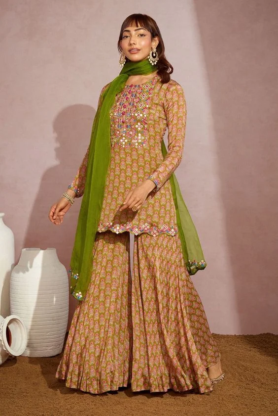 Palazzo salwar suits