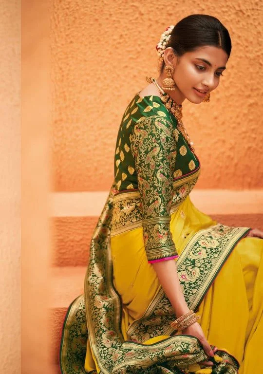 Banarasi Wedding Blouse Designs