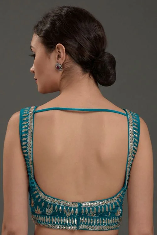 Lace Blouse Back Design