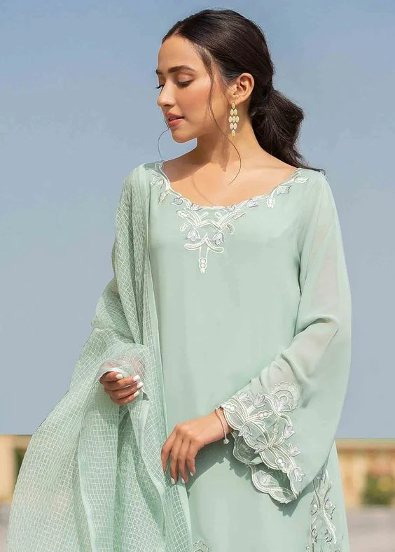 Boat Kurti Neck with Embroidered Detailing