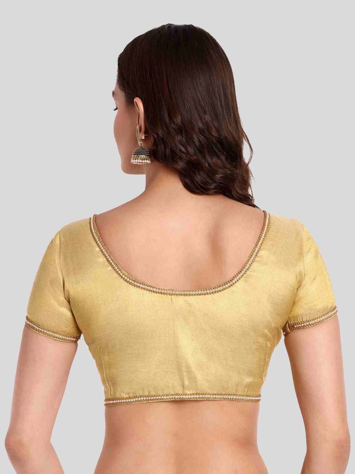 Backless Blouse with Dori