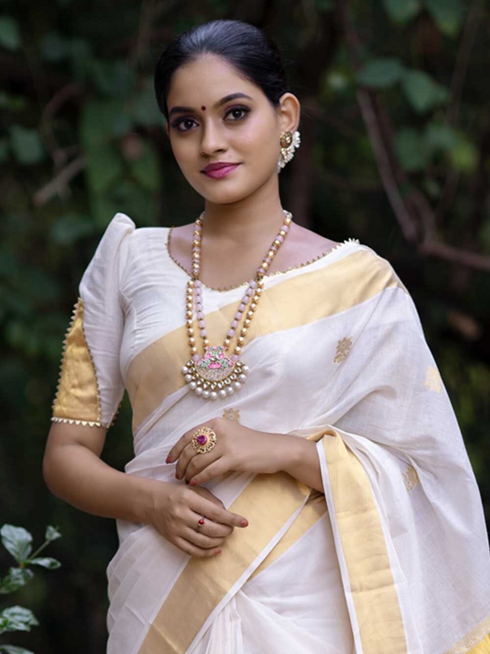 Traditional Kerala Blouse Style